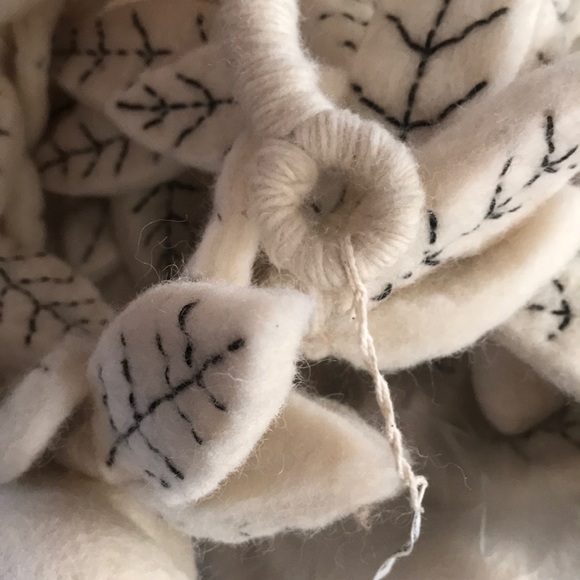 Anthropologie stitched  felted bird song garland - Picture 4 of 5